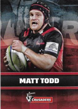 2018 Tap 'N' Play New Zealand Rugby #95 Matt Todd Front